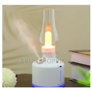 Photo - Colorful Atmosphere Light Vintage Lamp Humidifier
