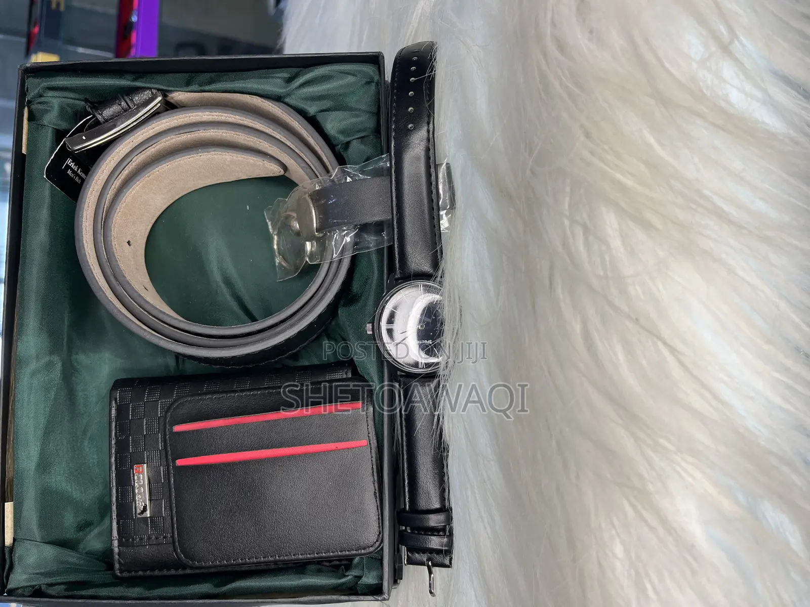 Polo Air Men's Premium Combination Black Gift Set for Him