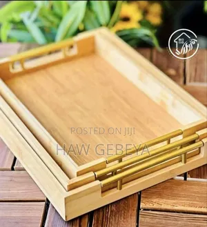 Photo - Bamboo Pallet Serving Tray
