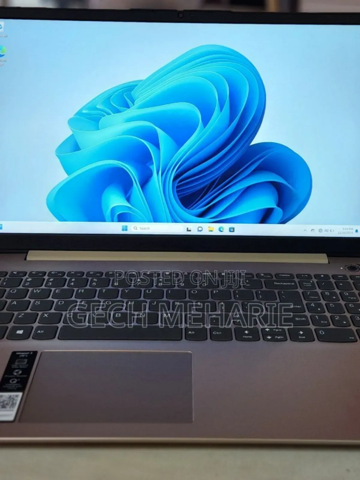 New Laptop Lenovo IdeaPad 1 8GB Intel Core I3 SSD 256GB