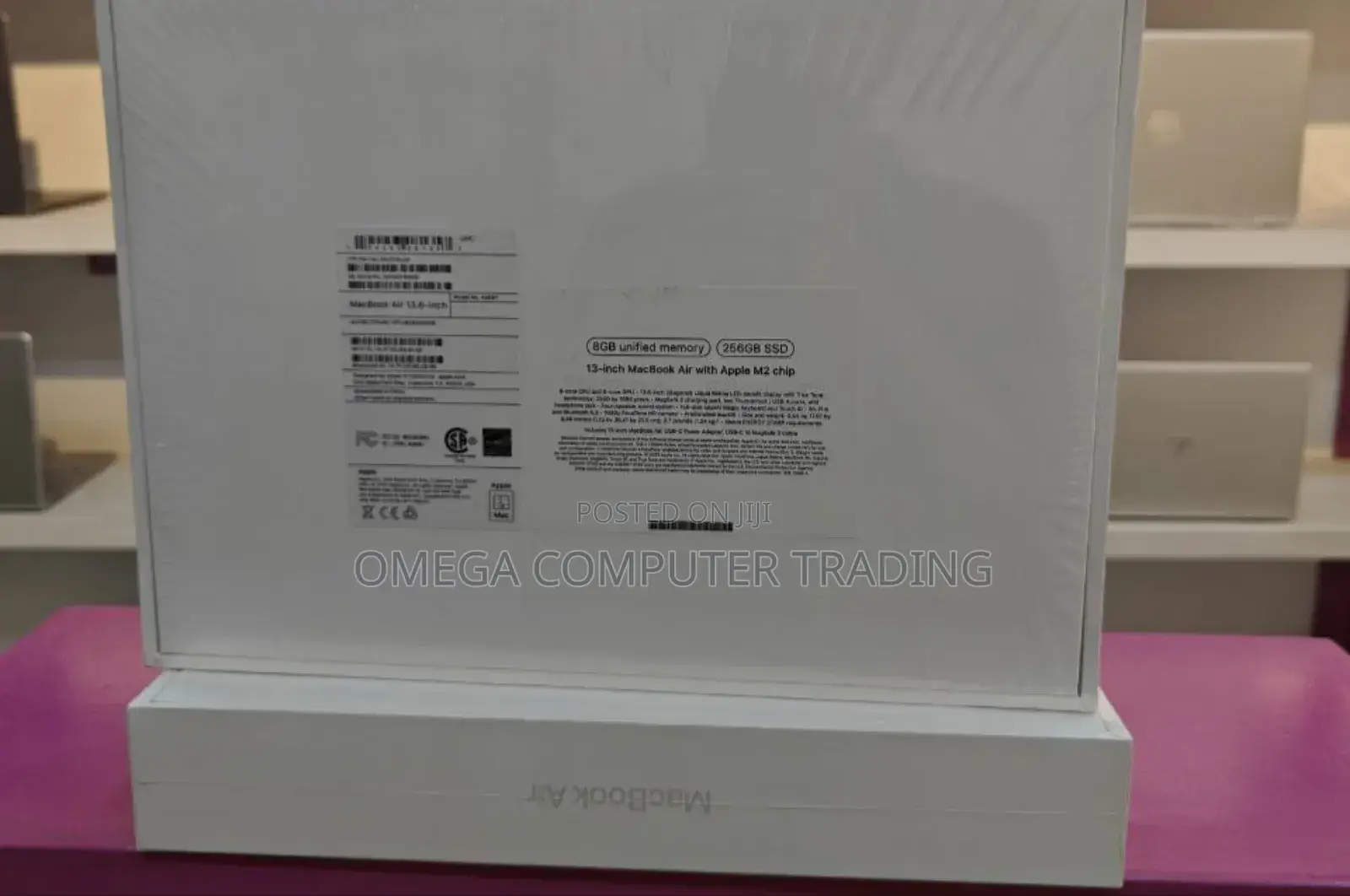 New Laptop Apple MacBook Air 2024 M3 8GB Apple M3 SSD 256GB
