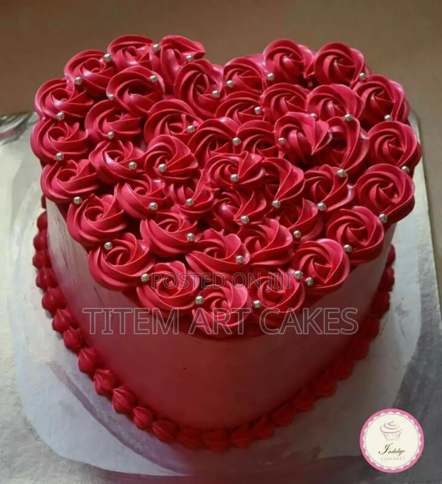 Valentine Cake Red