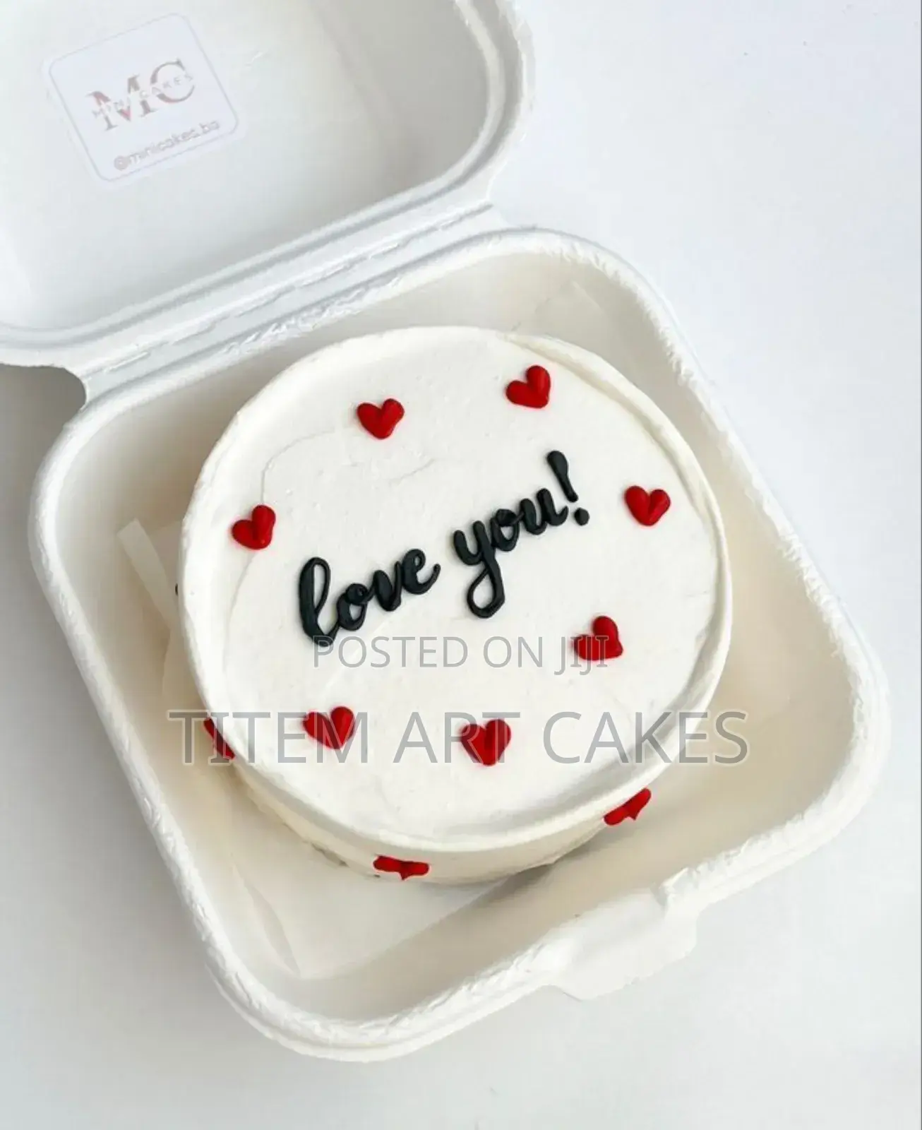 Valentine Cake 1/2 Kg