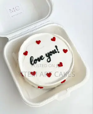Photo - Valentine Cake 1/2 Kg