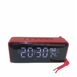 10w Dual Driver Wireless Speaker Bedside Alarm Clock