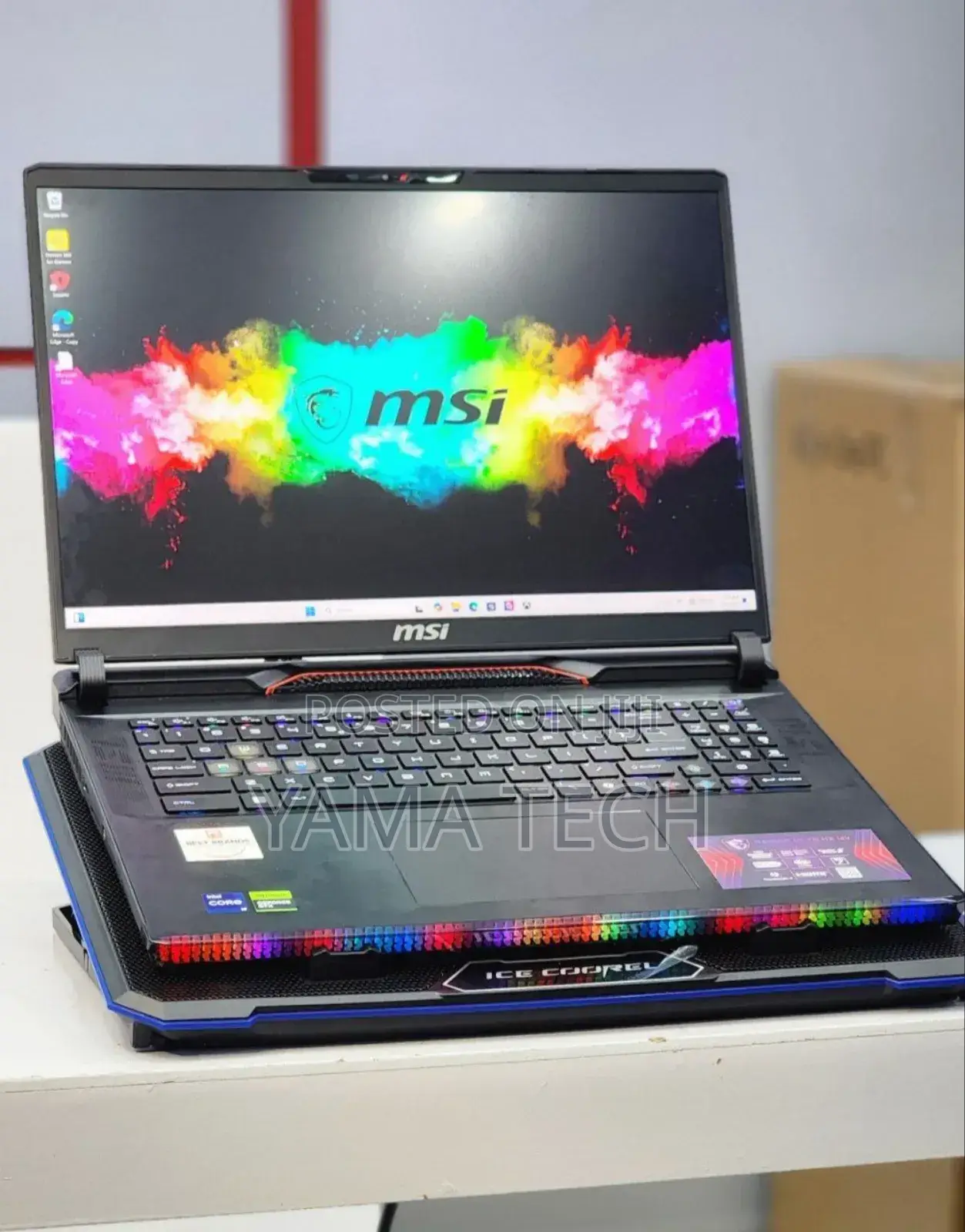 New Laptop MSI Raider GE78 64GB Intel Core I9 SSD 2T