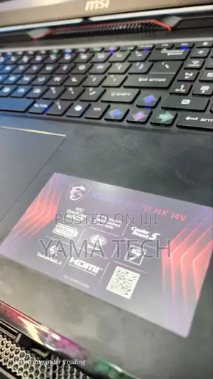 New Laptop MSI Raider GE78 64GB Intel Core I9 SSD 2T