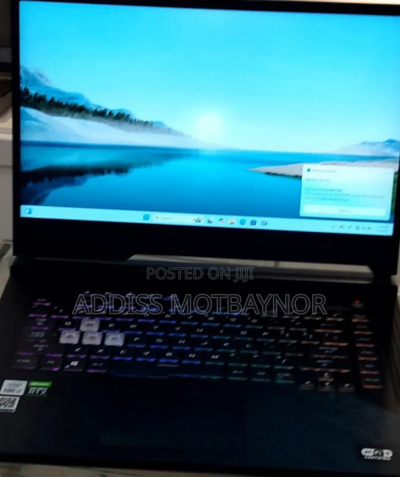 New Laptop Asus ROG Strix G15 16GB Intel Core I7 SSD 512GB