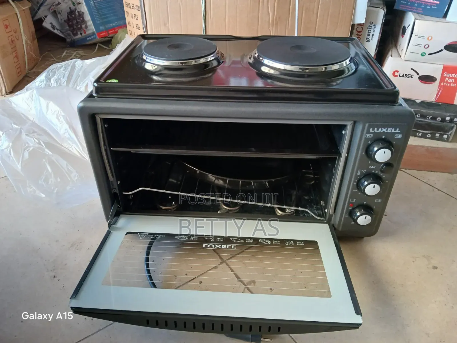 Luxell Oven With Plate