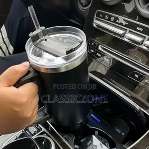 Photo - Double Layer Stainless Still Isolated Tumblers With Straw