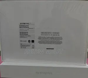 New Laptop Apple MacBook Air 2022 M2 8GB Apple M2 SSD 256GB