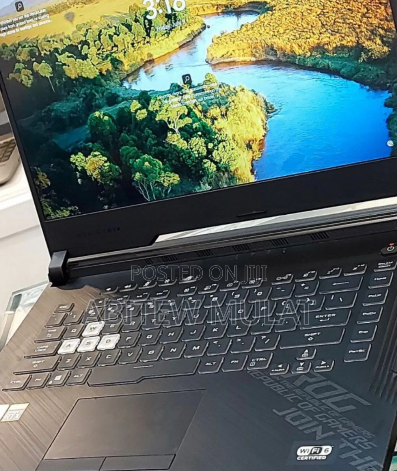 New Laptop Asus ROG Strix G15 16GB Intel Core I7 SSD 512GB