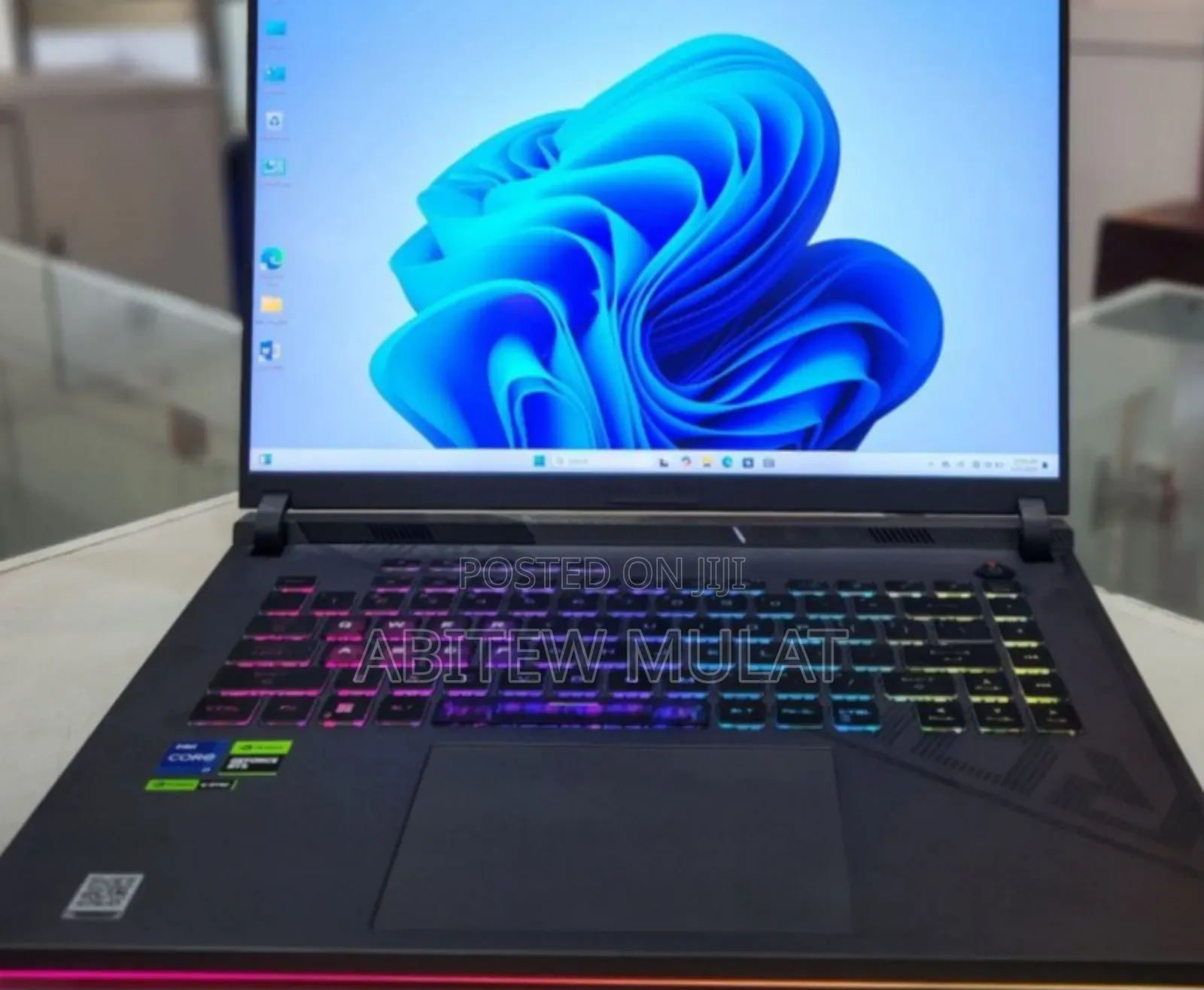 New Laptop Asus ROG Strix G16 G614 16GB Intel Core I7 SSD 1T