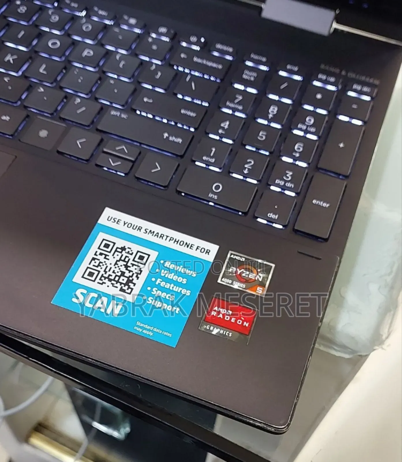 New Laptop HP Envy X360 16GB AMD Ryzen 5 SSD 512GB