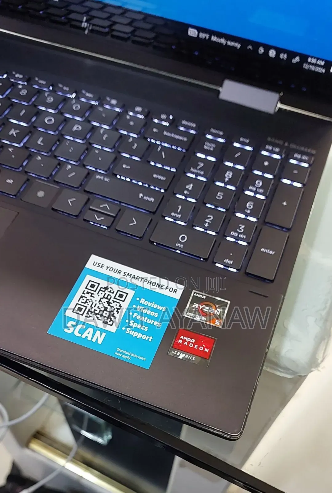 New Laptop HP Envy X360 16GB AMD Ryzen 5 SSD 512GB