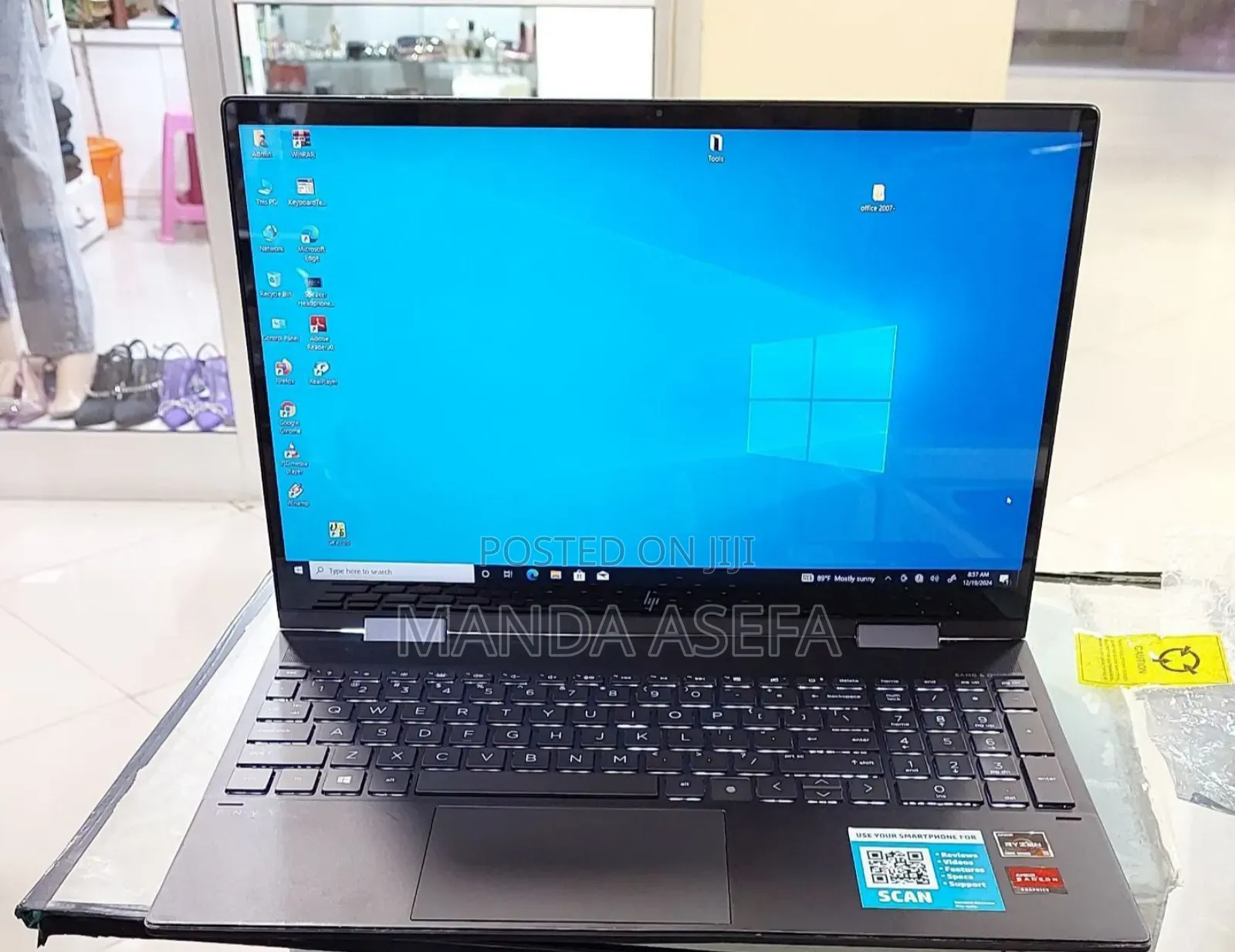 New Laptop HP Envy X360 16GB AMD Ryzen 5 SSD 512GB