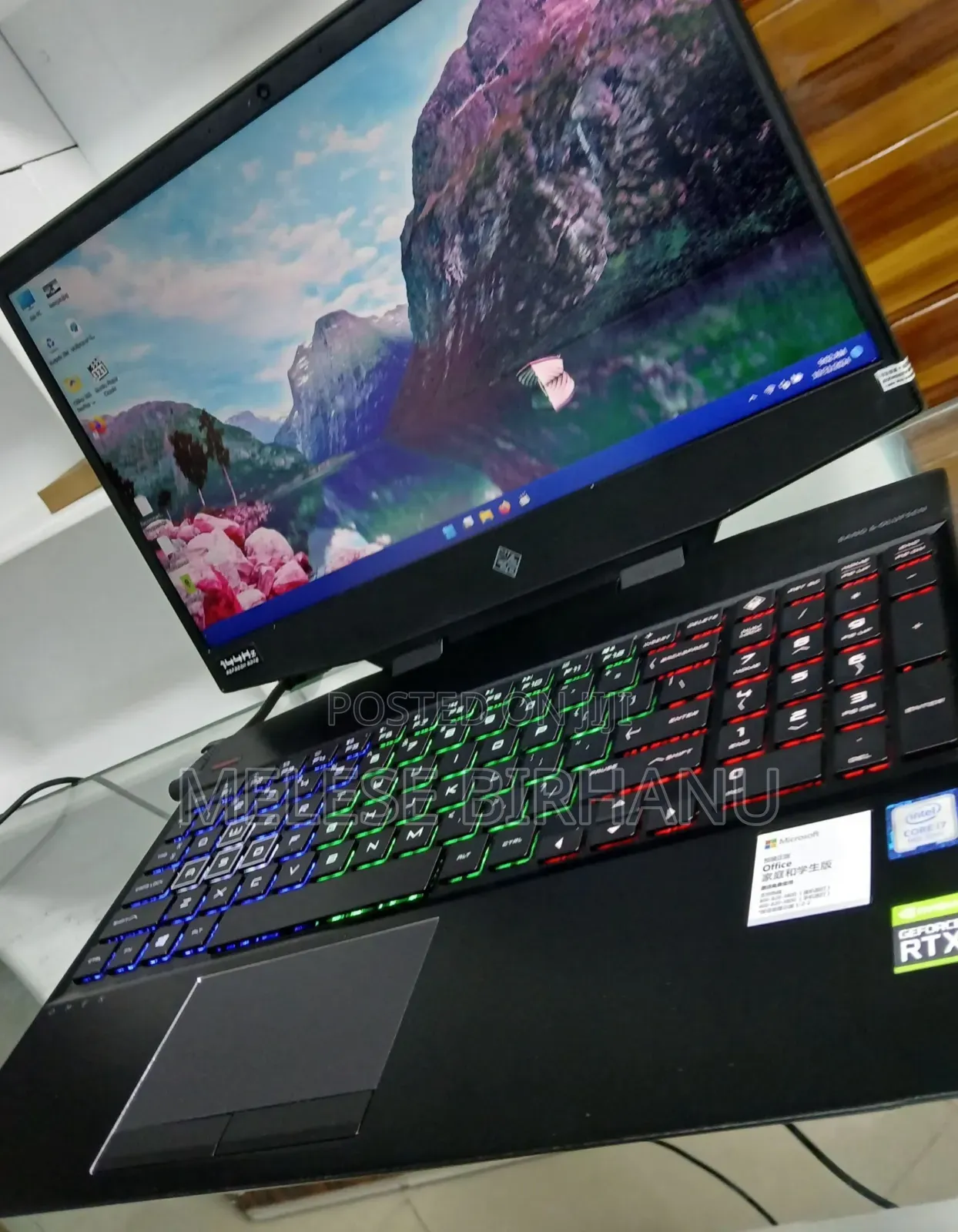 New Laptop HP Omen 15 16GB Intel Core I7 SSD 512GB