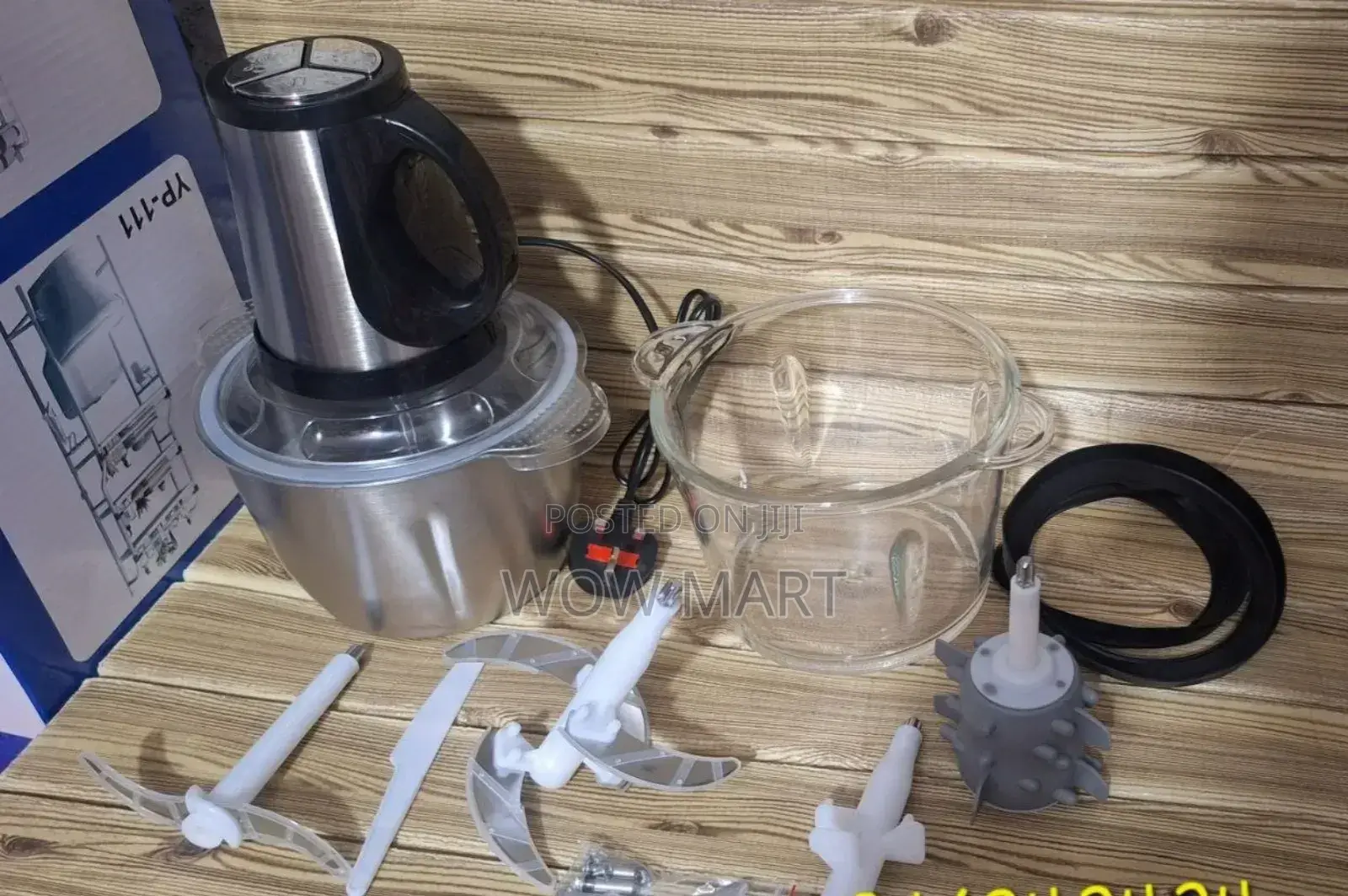 Kitchen Expert 3 In 1 Chopper And Garlic Peeler