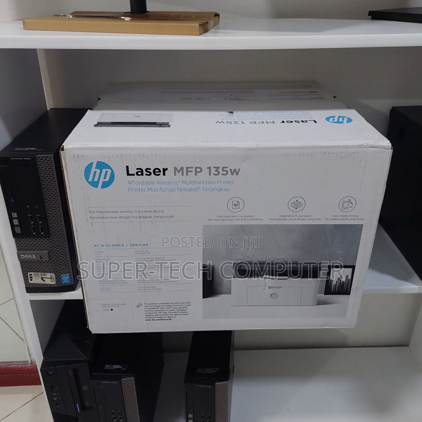 Hp Laserjet 135w Print,Scan and Copy 3 in One Black/White