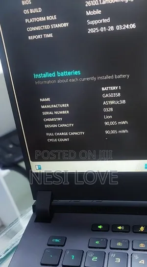 New Laptop Asus ROG Strix G16 G614 32GB AMD Ryzen 9 SSD 1T