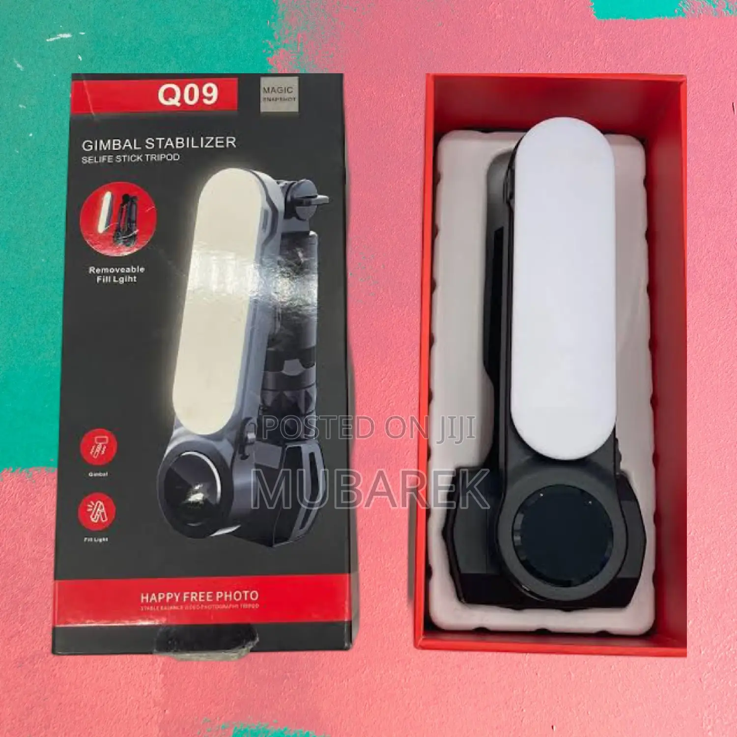 Gimbal Q09: Multi-Functional Remote Control Included