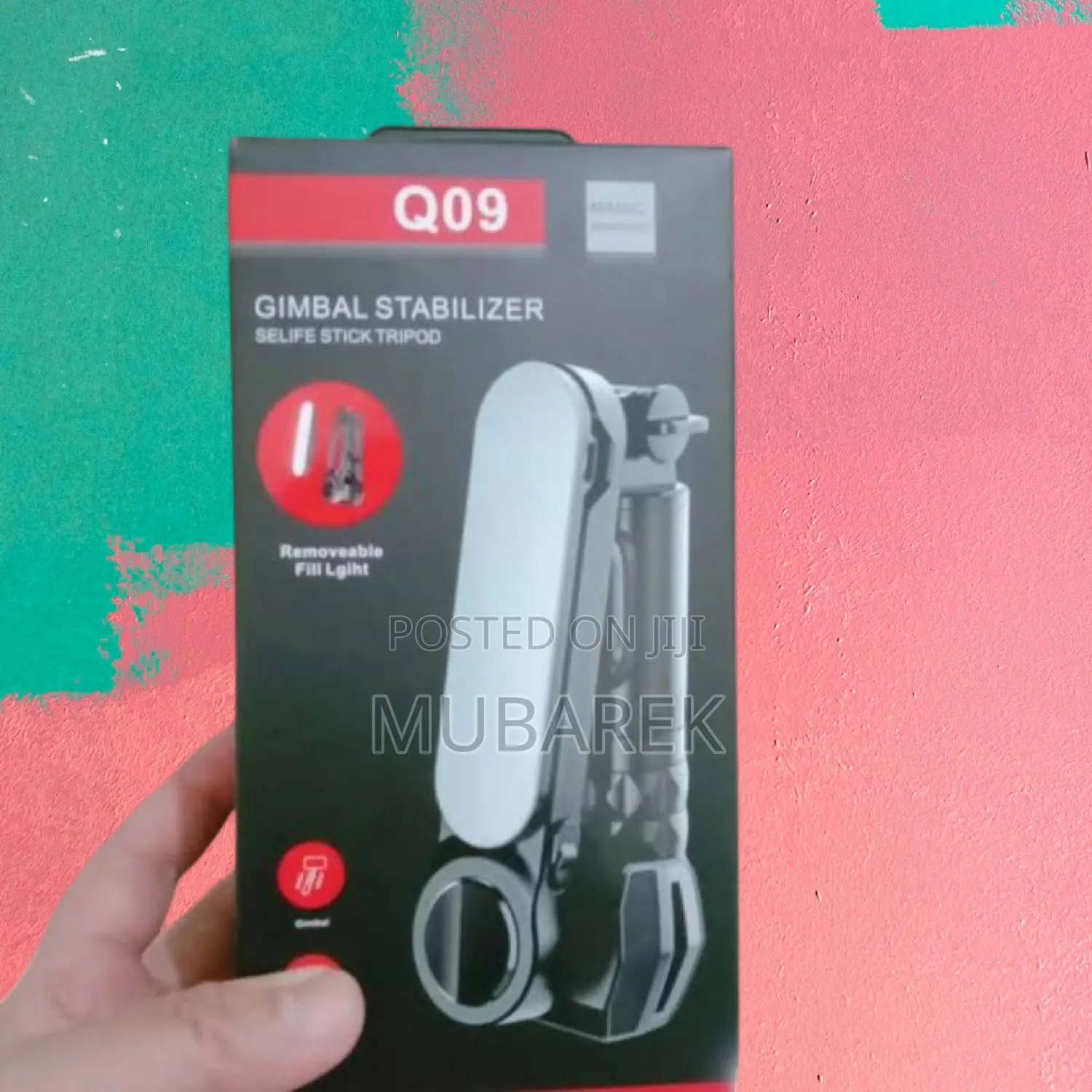 Gimbal Q09: Durable Aluminum Alloy Construction