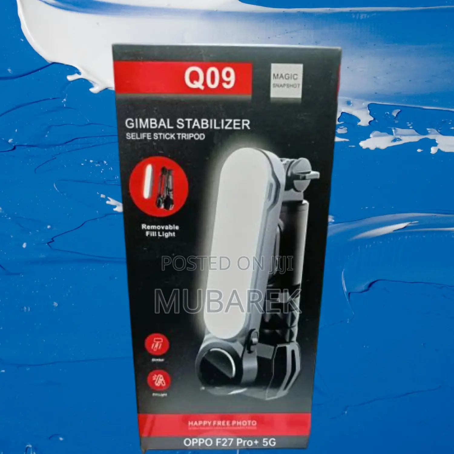 Gimbal Q09: Quick Charge and Long Battery Life