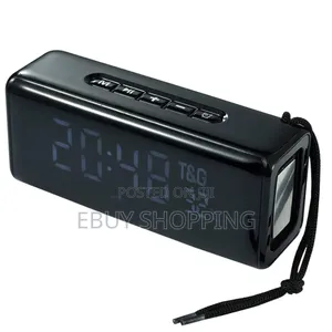 Photo - All-in-One Usb Rechargeable Bluetooth Speaker and Digital Clock