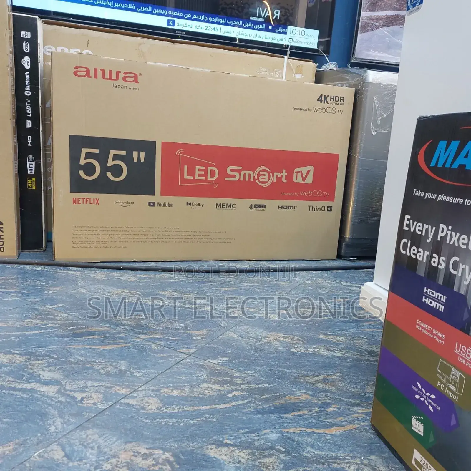 Aiwa 55 Inch SMART UHD TV.Android Tv