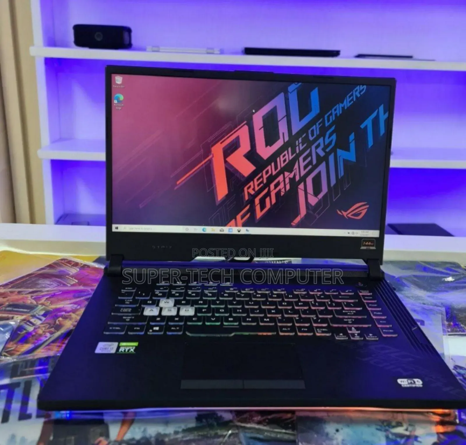 New Laptop Asus ROG Strix GL703 16GB Intel Core I7 SSD 512GB