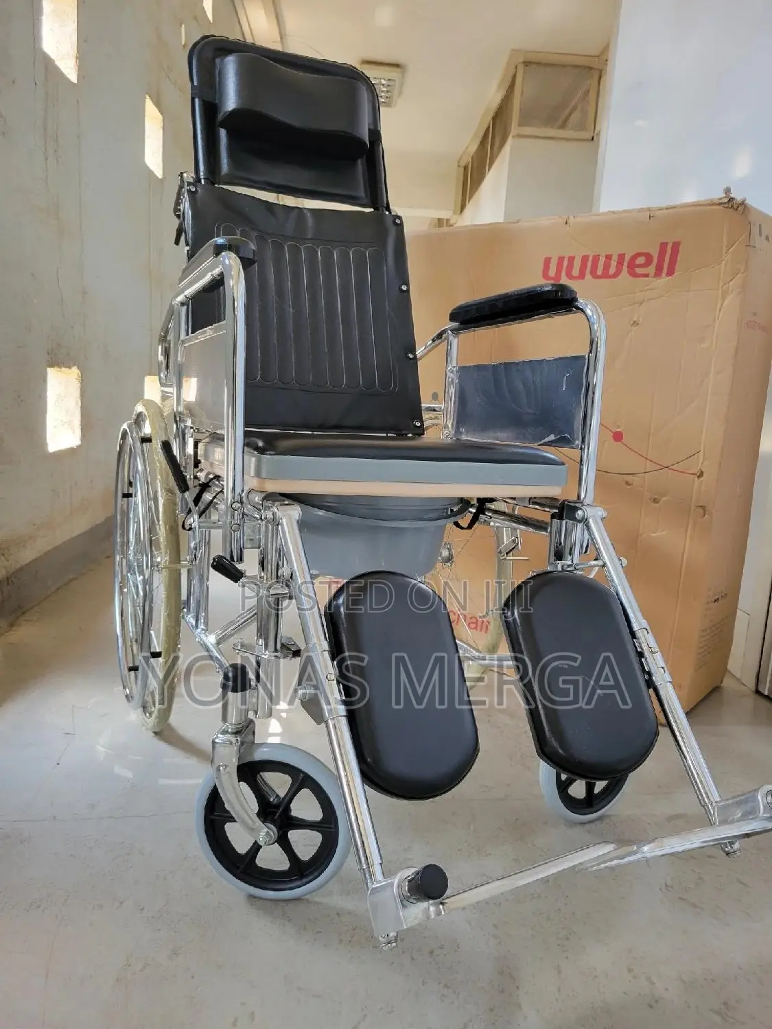 Bed Wheelchair|針TCM609GCU Commode Wheelchair翡♡Wheelchair