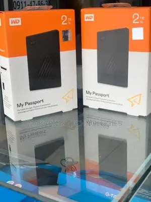 2TB WD My Passport External Hard Disk