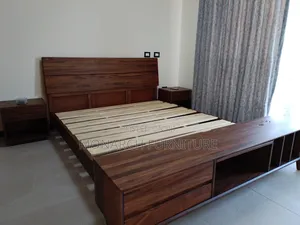 Custom Semi-Solid Wood Bed