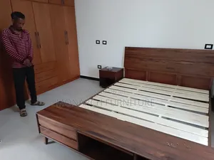 Custom Semi-Solid Wood Bed