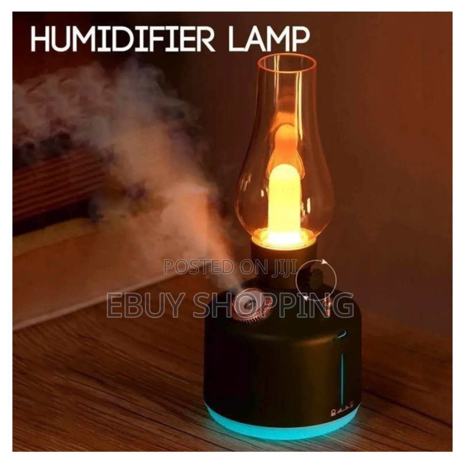 Gentle Warm Light Vintage Lamp Humidifier