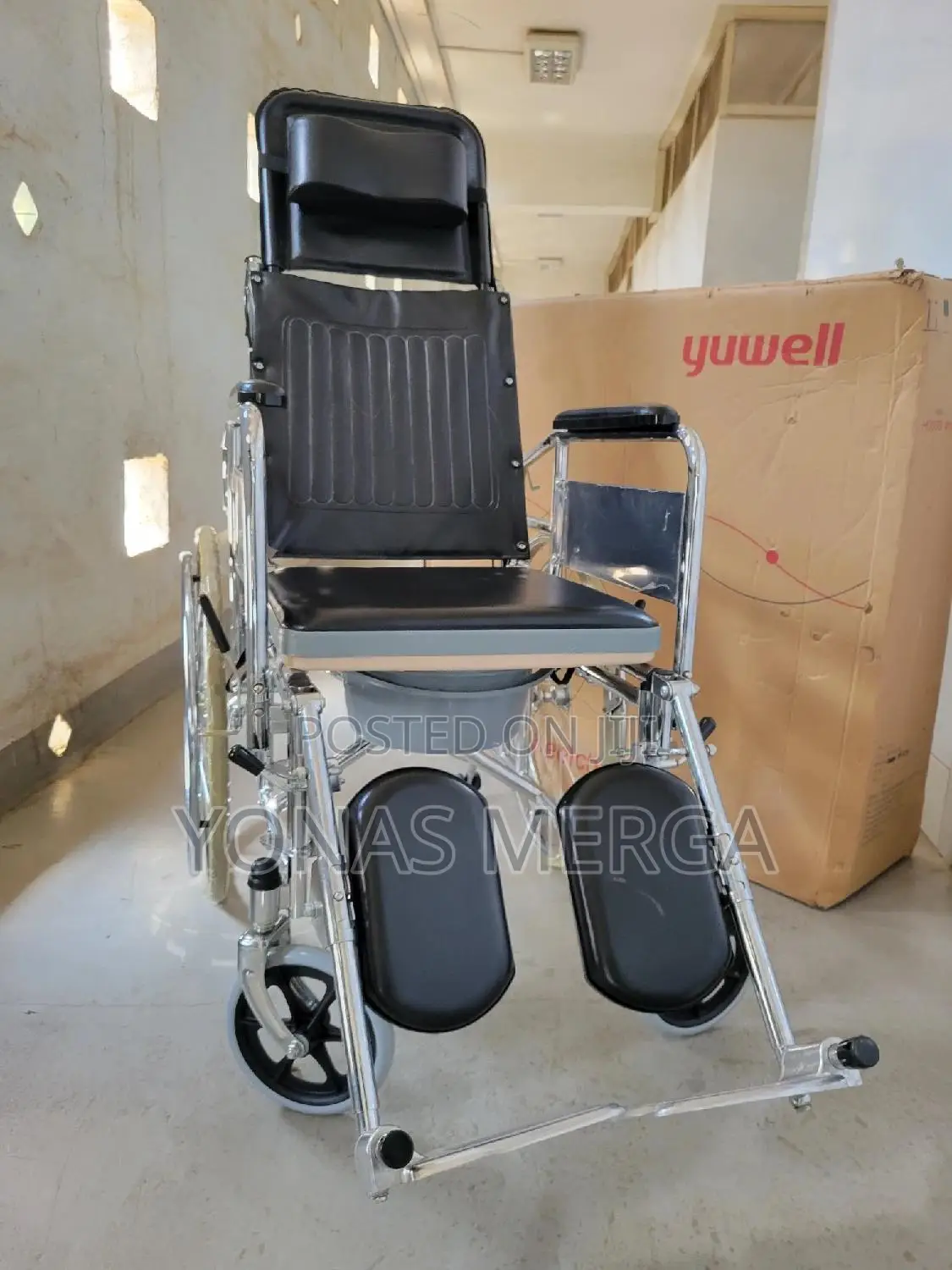 RECLINING FOLDING WHEELCHAIR:会popo Wheelchair●謙wheelchair