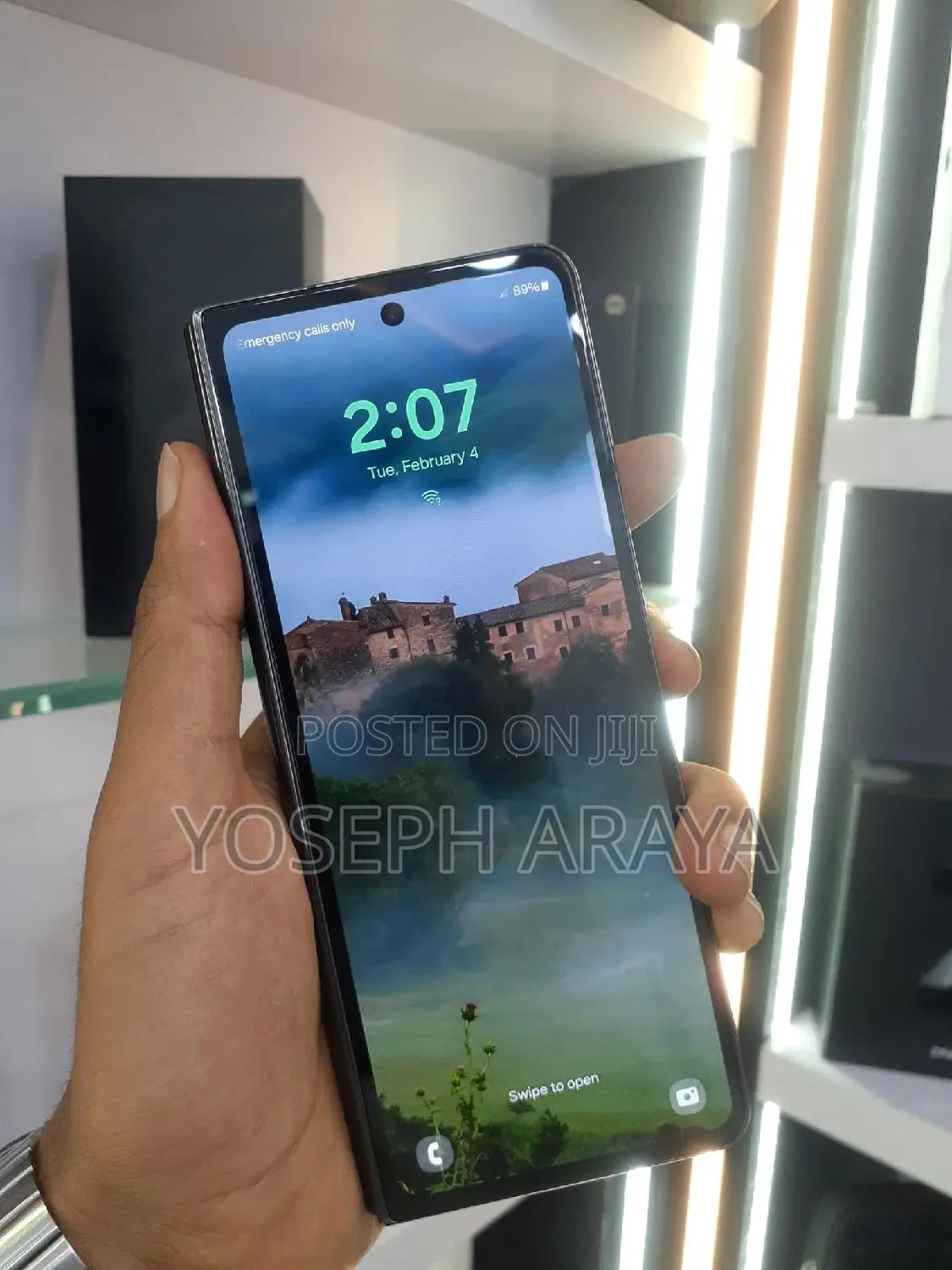 New Samsung Galaxy Z Fold4 256 GB Black