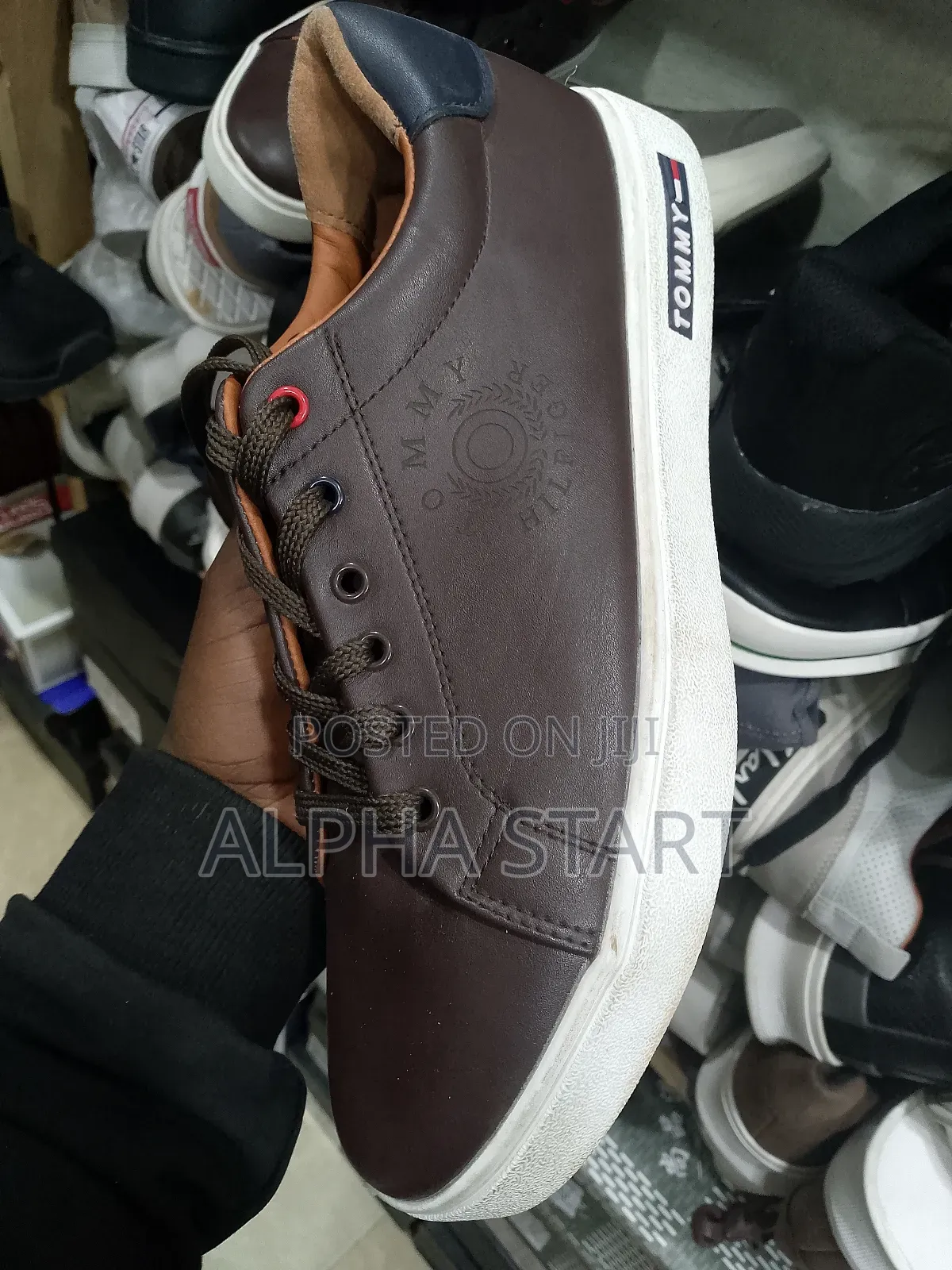 Tommy Brown Colo High Quality Shoes for Man's