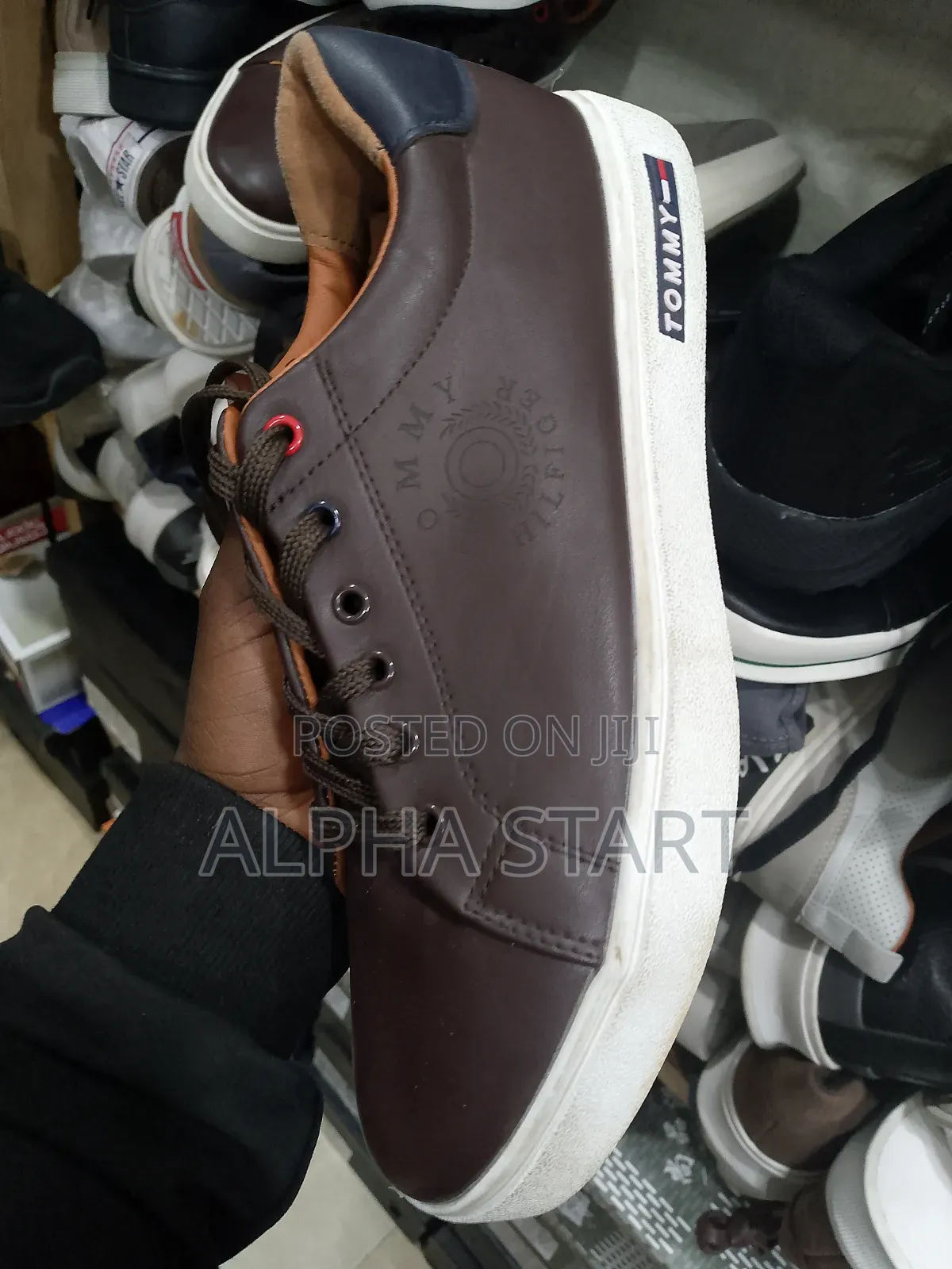 Tommy Brown Colo High Quality Shoes for Man's