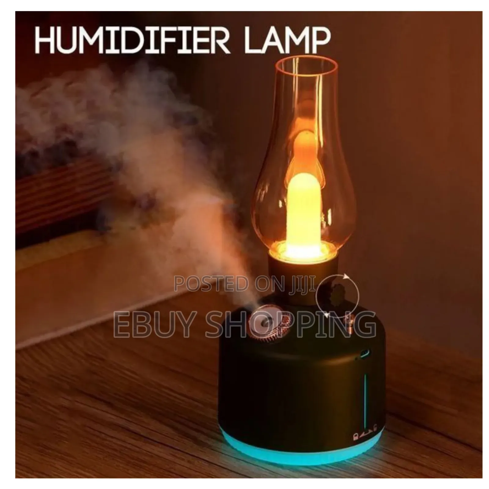 Portable Rechargeable Vintage Lamp Humidifier