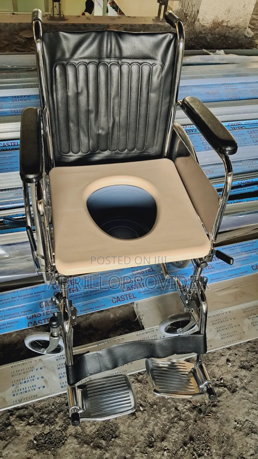 Poty And Shower Wheelchair For Tearapy