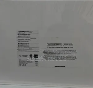 New Laptop Apple MacBook Air 2022 M2 16GB Apple M2 SSD 256GB