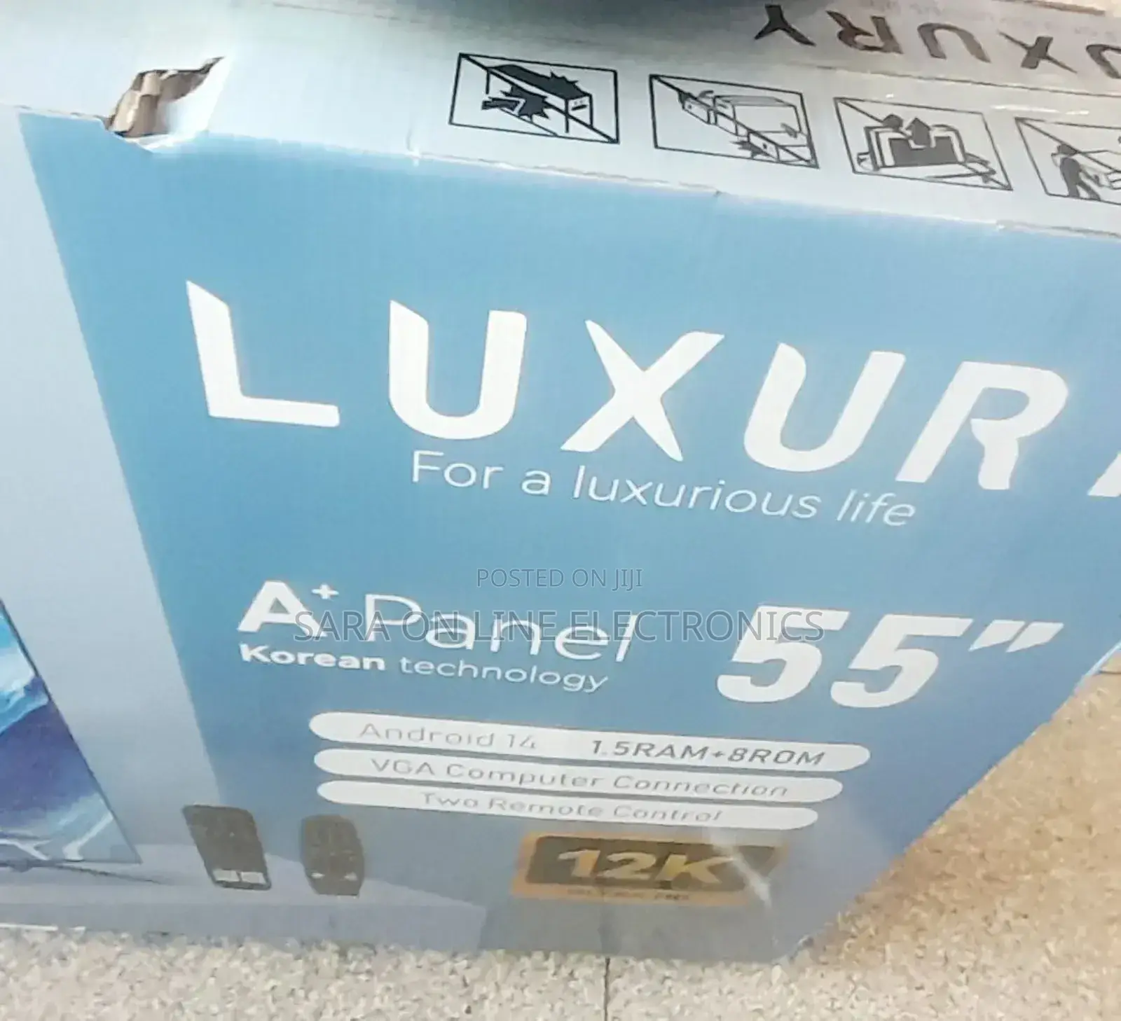 Luxury 55” Smart TV – 2025 Model