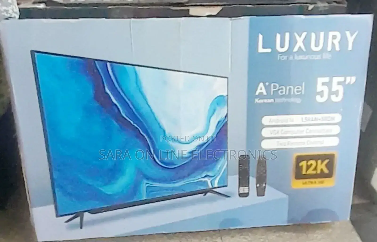 Luxury 55” Smart TV – 2025 Model
