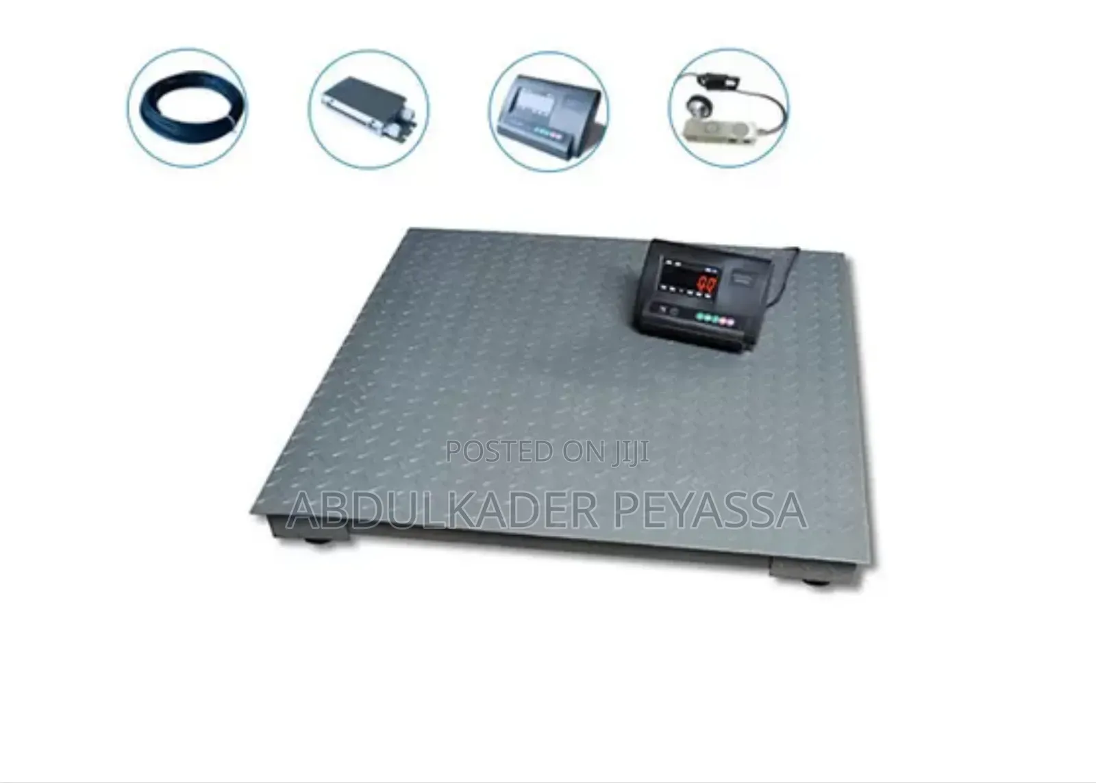 Heavy Duty Industrial Platform Pallet Floor Scales 1.5x1.5M