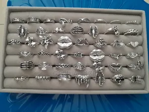 Gothic Rock Themed Rings