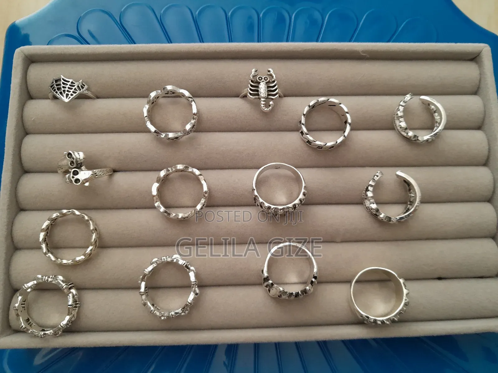 Gothic Rock Themed Rings