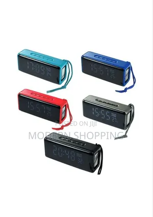 Portable Wireless Clock Speaker