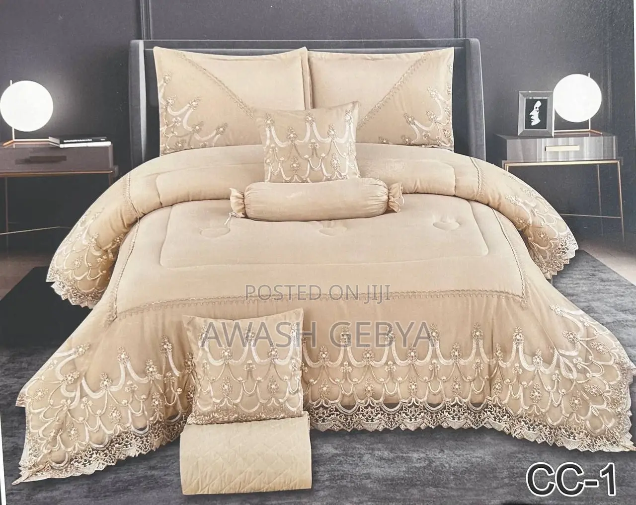 Seven (7) PCS Comforter Set