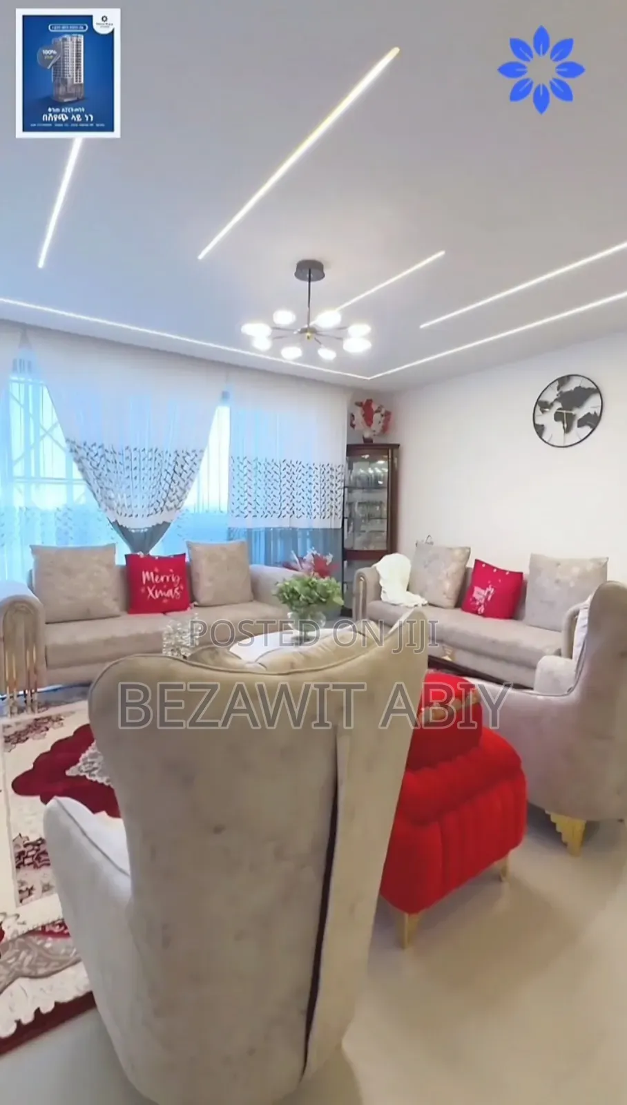 Furnished 2bdrm Apartment in Yeka for sale